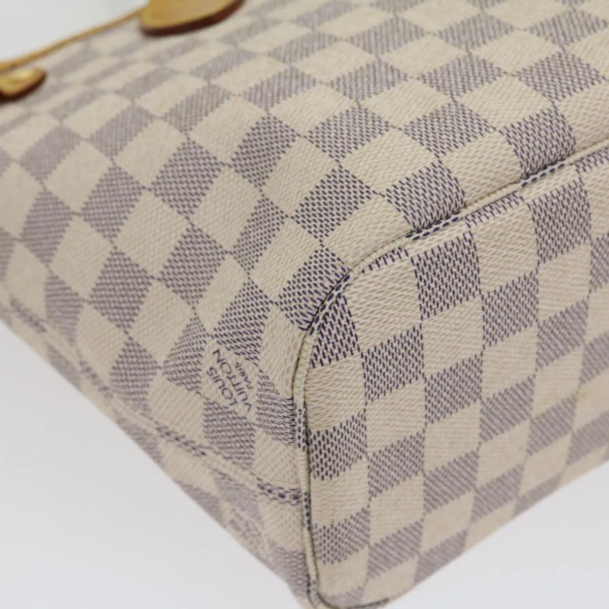 LOUIS VUITTON Damier Azur Neverfull PM Tote Bag N51110  am2792g