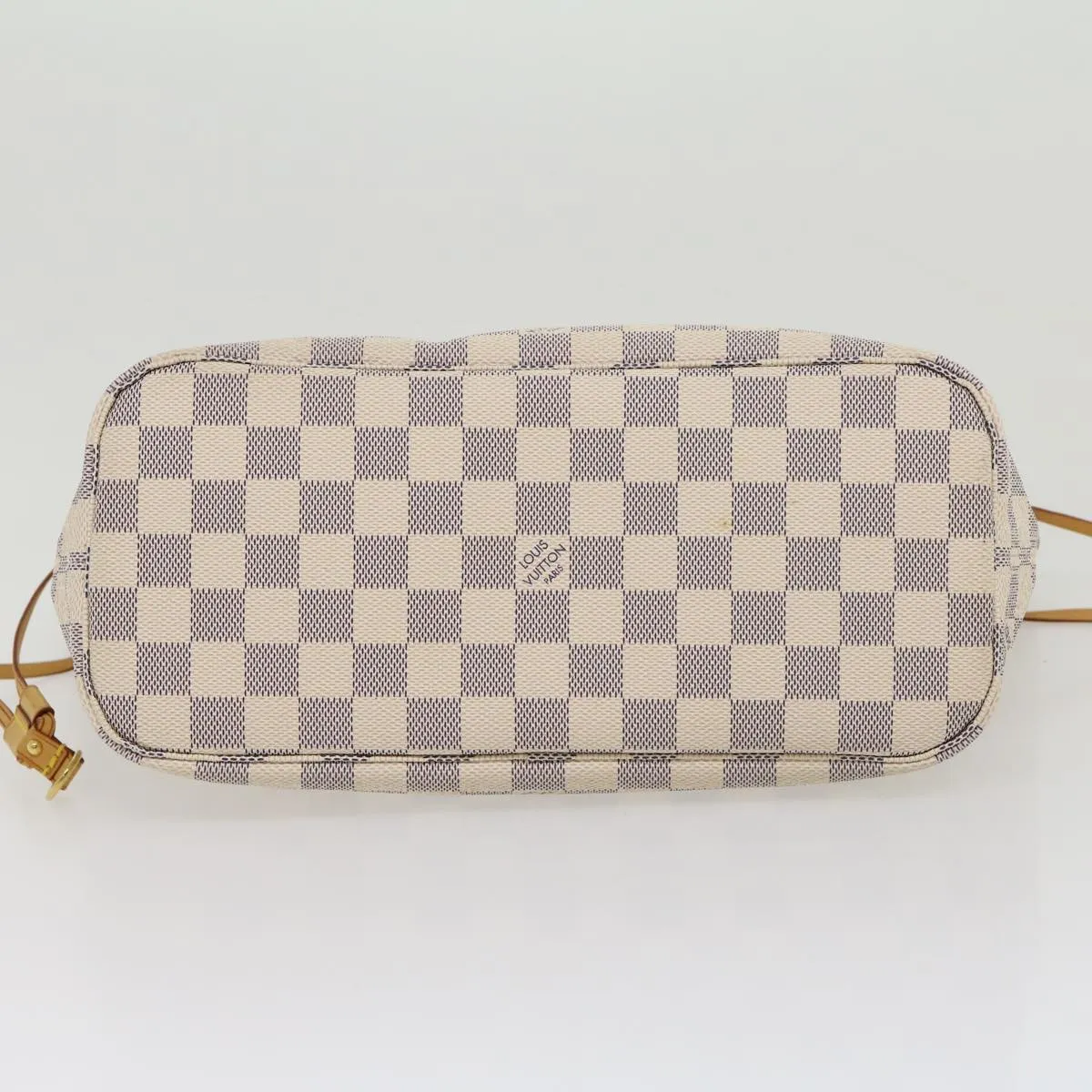 LOUIS VUITTON Damier Azur Neverfull PM Tote Bag N51110  am2792g