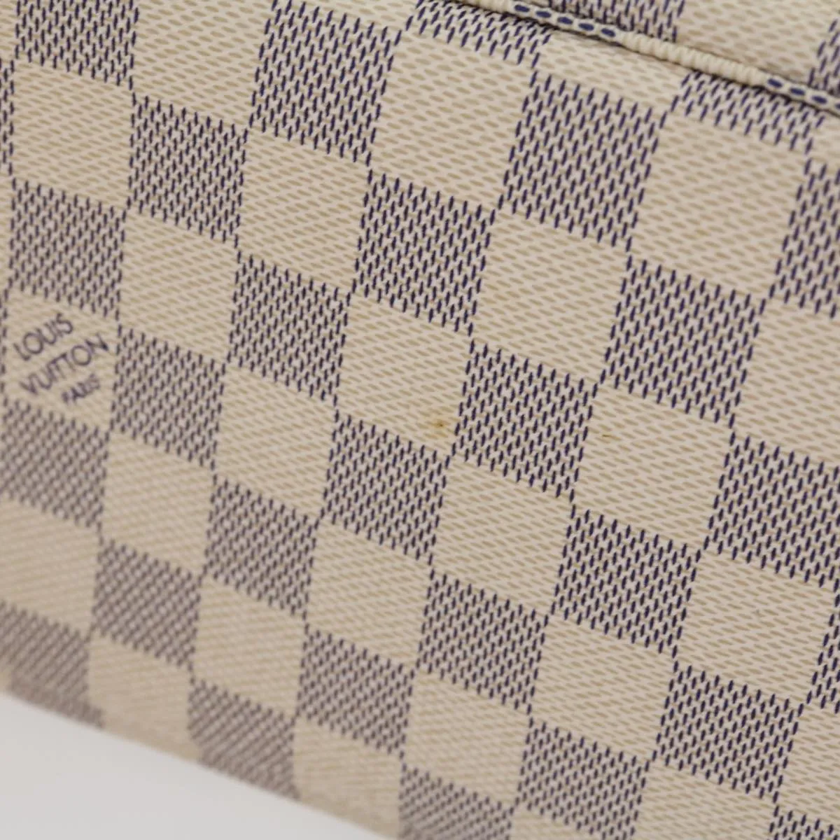 LOUIS VUITTON Damier Azur Neverfull PM Tote Bag N51110  am2792g