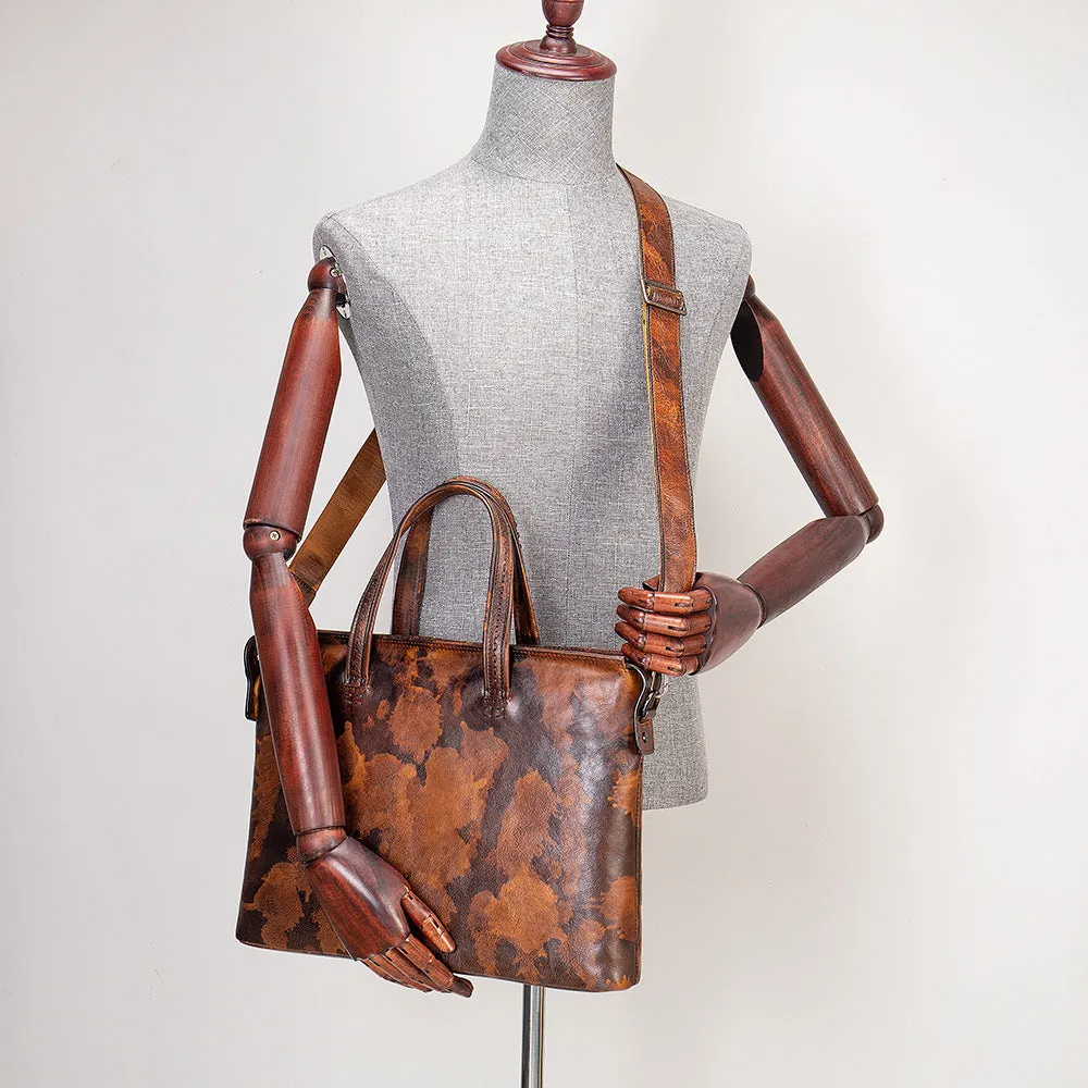Men's Vintage Leather Briefcase
