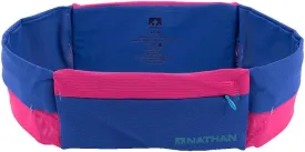 Nathan Running Belt  The Zipster Lite  Waist Pack with 2 Zippers. Bounce Free Pouch/Lightweight/Runners Fanny Pack. Fits All iPhones, Android, Samsung. for Men and Women.