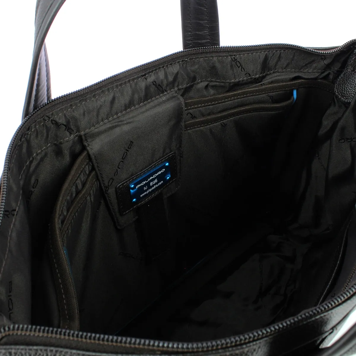 Piquadro - Expandable slim briefcase - CA4021X1 - MARRONE