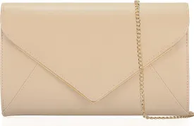 PU Leather Clutch Purses Women Evening Envelope Handbag Prom Wedding Party Foldover Bag