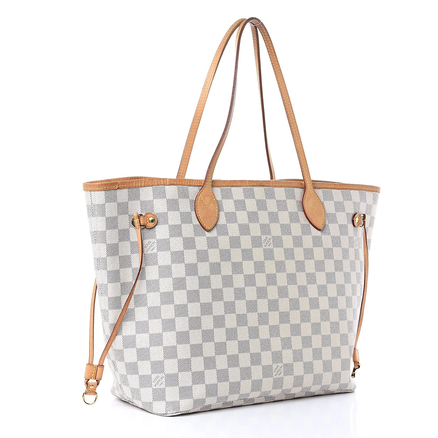 Trendy Inspired Louis Vuitton Damier Azur Neverfull Mm Tote Bag