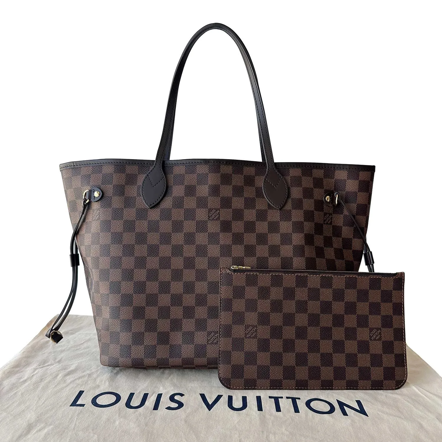 Trendy Inspired Louis Vuitton Damier Ebene Neverfull Mm