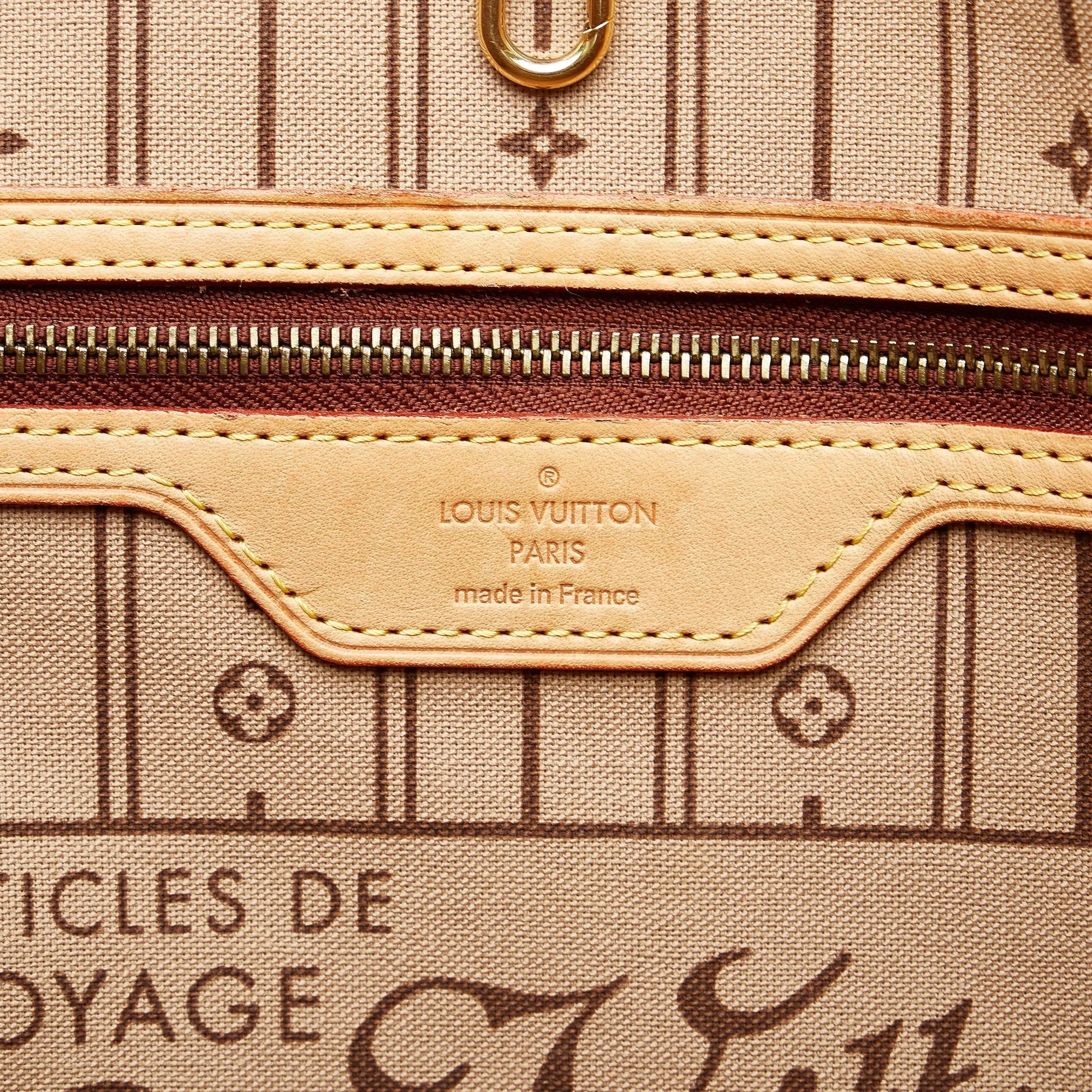Trendy Inspired Louis Vuitton Neverfull Mm Monogram Canvas