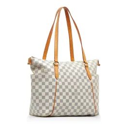 Trendy Inspired Louis Vuitton Totally Mm Damier Azur Canvas