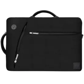 Unisex Black Slate Briefcase for Samsung ATIV, Notebook 9, Book 9 Plus 10 15.6
