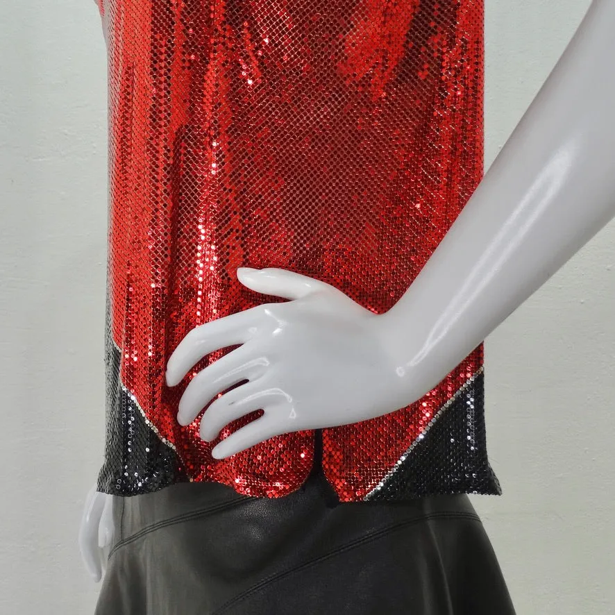 Vintage Chainmail Cami Tank