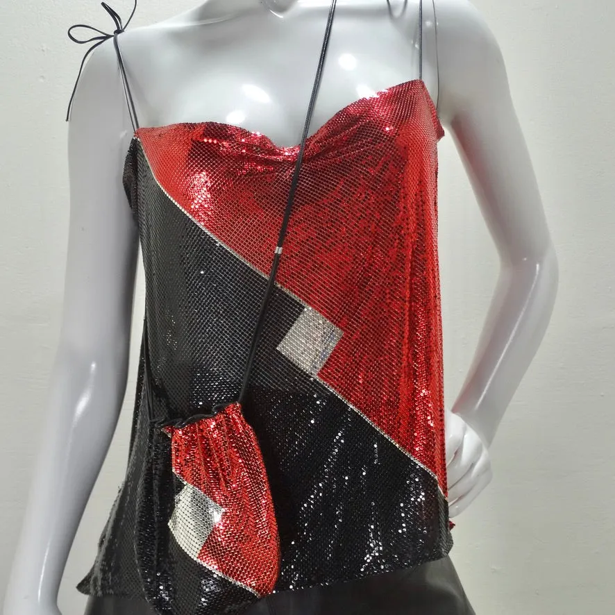 Vintage Chainmail Cami Tank