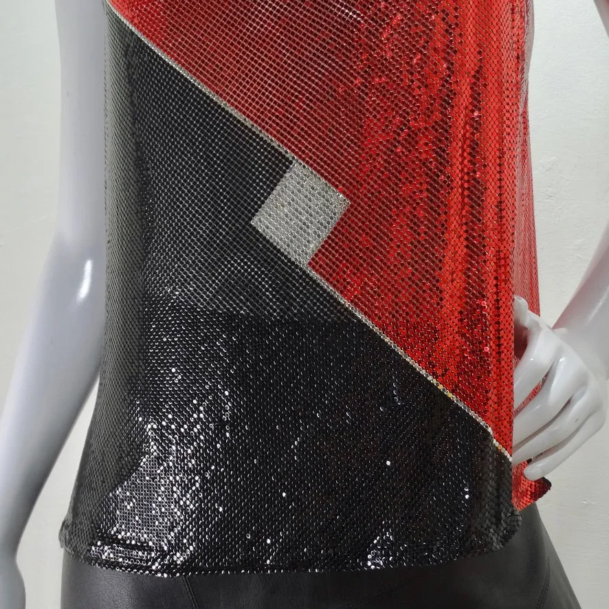 Vintage Chainmail Cami Tank