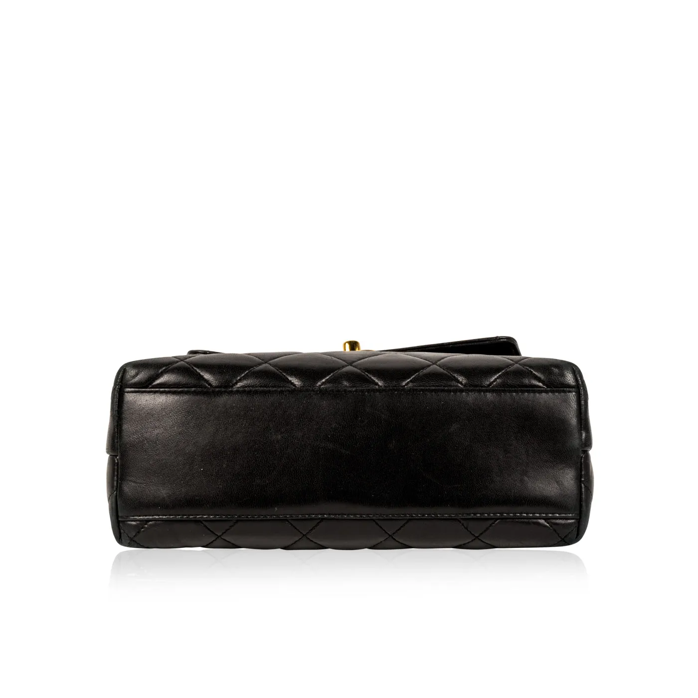 Vintage Lambskin Satchel Bag