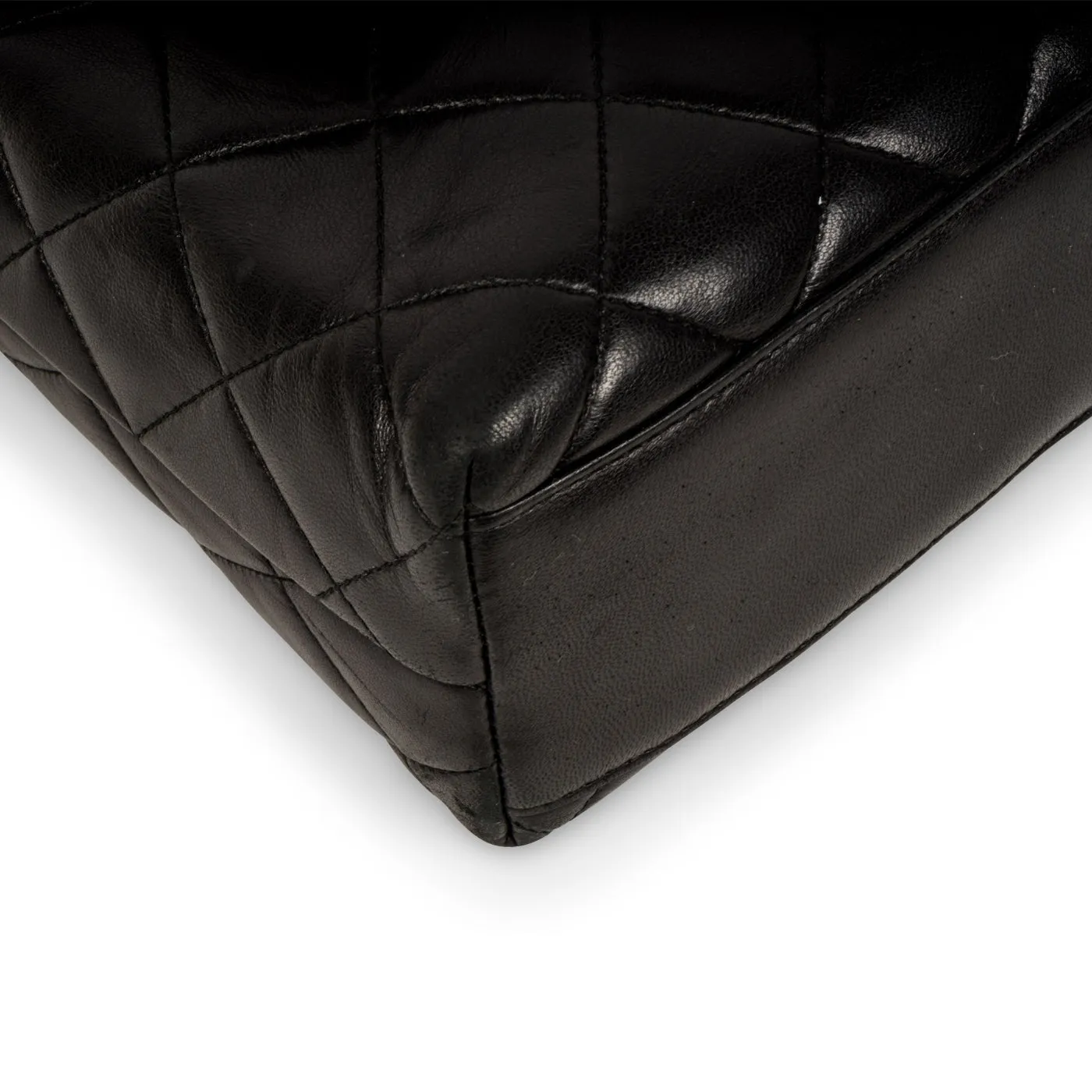 Vintage Lambskin Satchel Bag