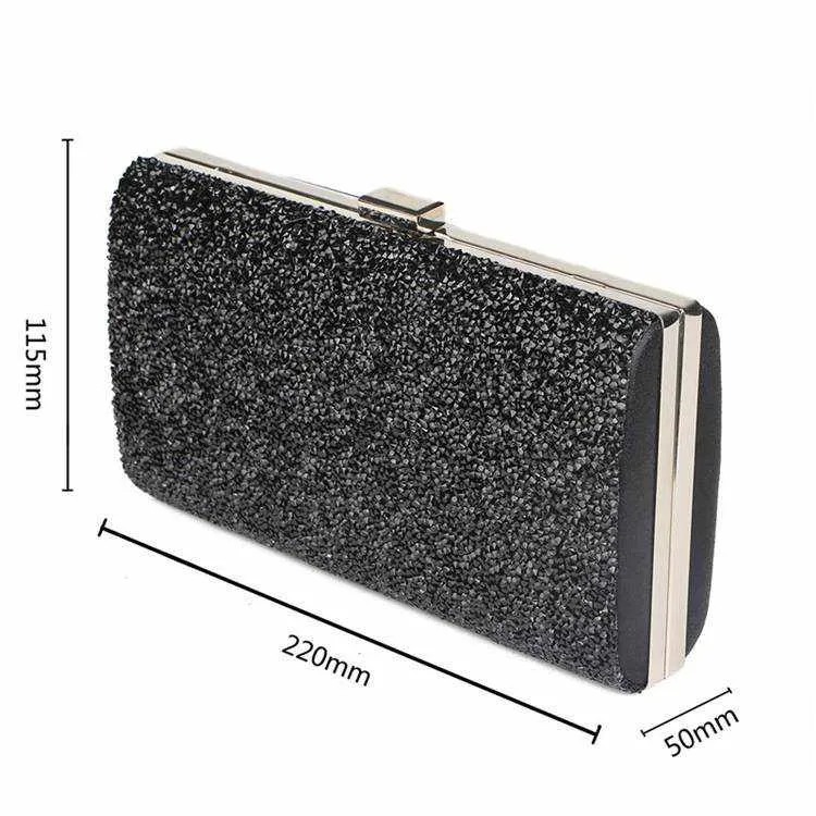 Women Evening Diamond Clutch